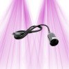 300 cm langes E27-Kabel mit Fassung für LED-Gartenbirne