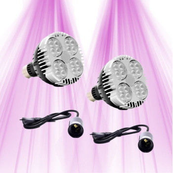 Packen Sie 2 SpectraBULB X30 - 2 E27-Kabel 100 cm