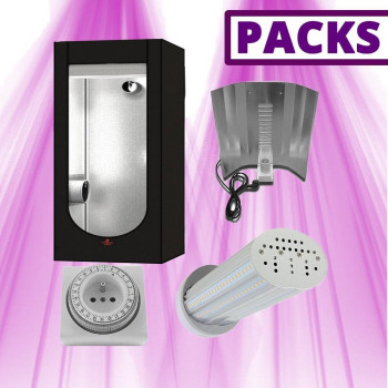 Pack horticole complet SpectraBULB X55 + Hydro Shoot 60 + Réflecteur + Temporisateur Mécanique - 1
