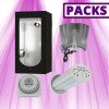 Komplettes Gartenbaupaket SpectraBULB X55 + Hydro Shoot 60 + Reflektor + mechanischer Timer