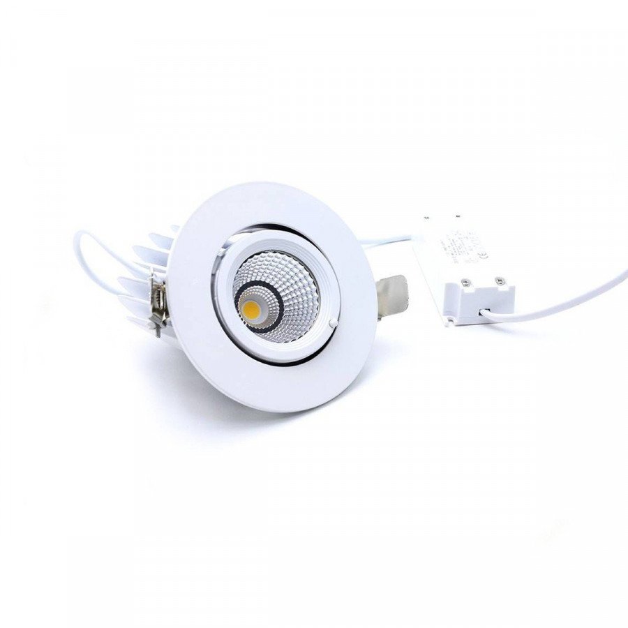 Spot encastrable LED pour murs végétaux et design végétal - 12W 360° - LED CREE GreenVisuaLED - 2