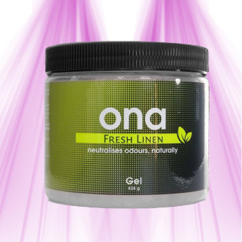 ONA Gel Fresh LINEN - Destructeur d'odeurs - 400g ONA - 1