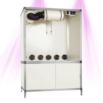 Armoire de culture Bonanza Clima 1m² - 176x118x78 cm - Avec extracteur, filtre à charbon et silencieux - 1