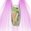 Lot de 10 étiquettes en bois naturel - 1