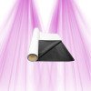 Rolle aus schwarz-weißer Plane 125 µm - 1mx2m