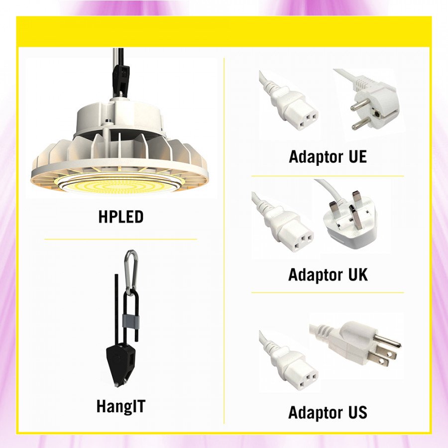 Éclairage Horticole LED - HPLED 200W - FULL SPECTRUM - Secret Jardin Secret Jardin - 3