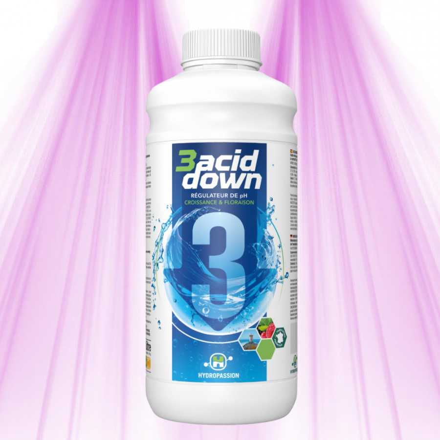 pH Down 3ACID Down pour hydroponie - Hydropassion HydroPassion - 1