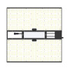 Quantum Bears 260W - Éclairage horticole LED puissant à spectre complet - Calitek