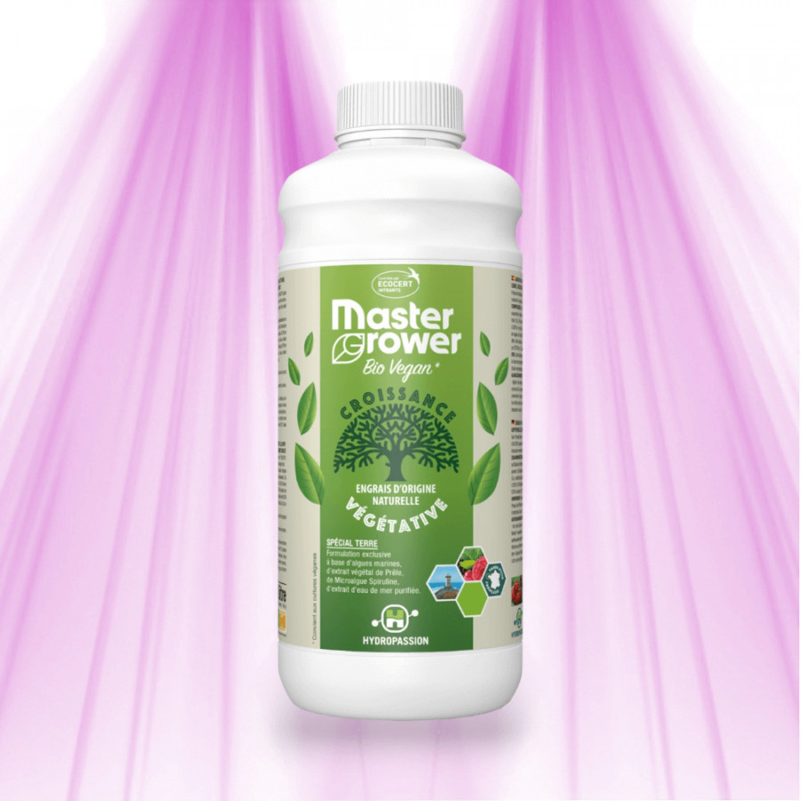 Master Grower Bio Vegan - Engrais de Croissance - HydroPassion