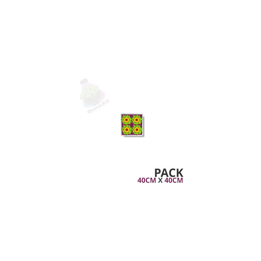 Pack pour culture 40cm x 40cm - Crée toi même ton pack GrowLED