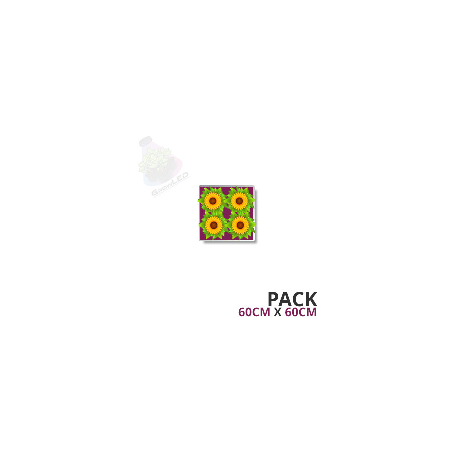 Pack pour culture 60cm x 60cm - Crée toi-même ton pack