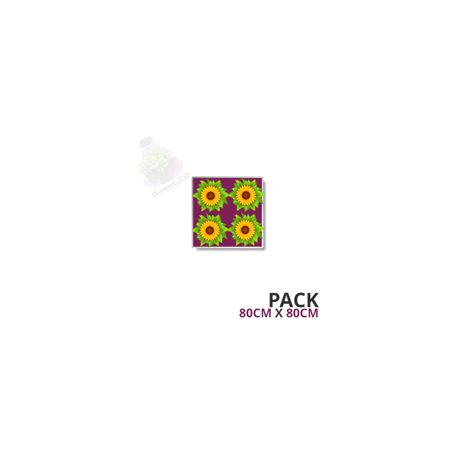Pack pour culture 80cm x 80cm - Crée toi-même ton pack