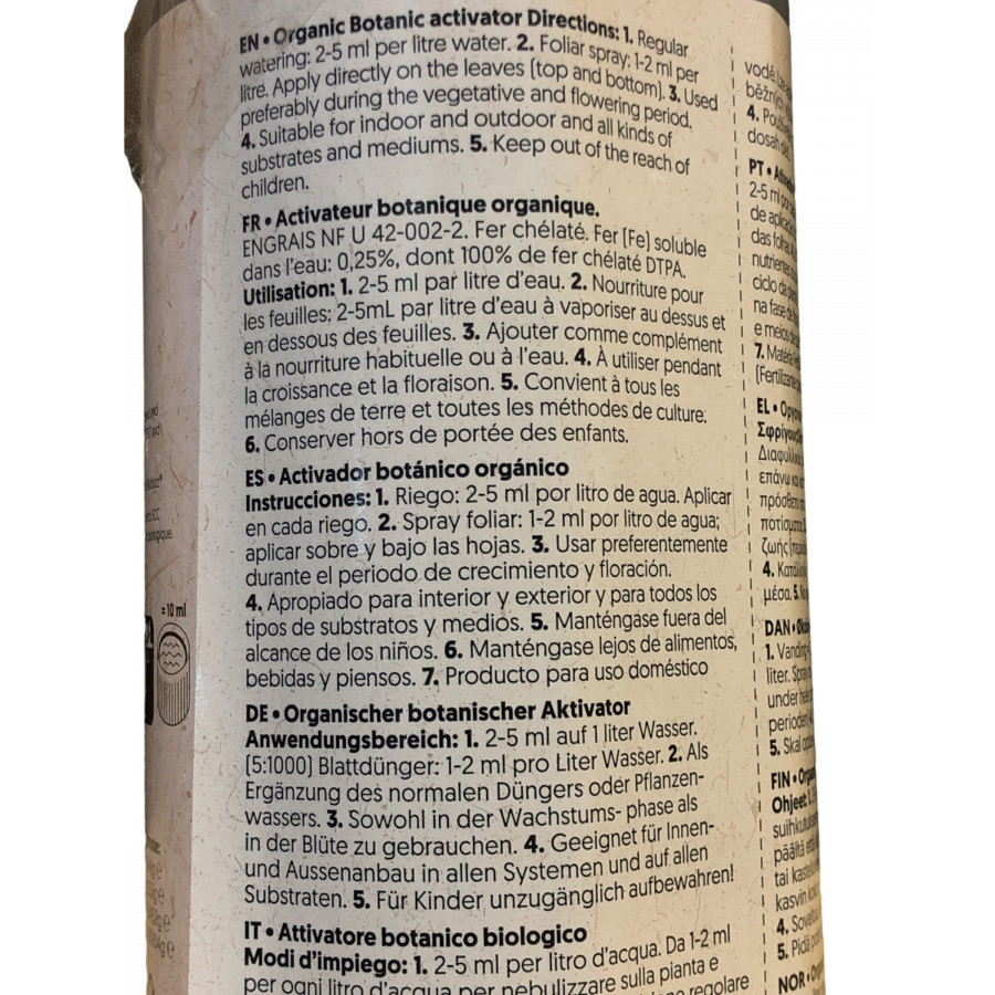 Biobizz - Acti-Vera - Stimulateur de croissance aux éxtraits d'aloe vera Biobizz - 1