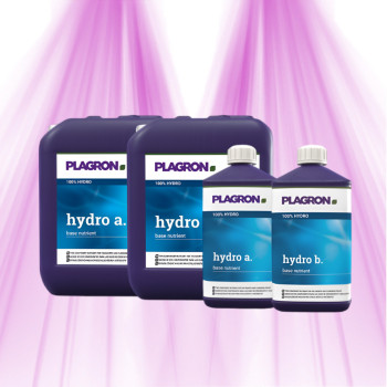 Plagron Hydro A & B : Engrais de Nutrition Précise pour des Cultures Florissantes