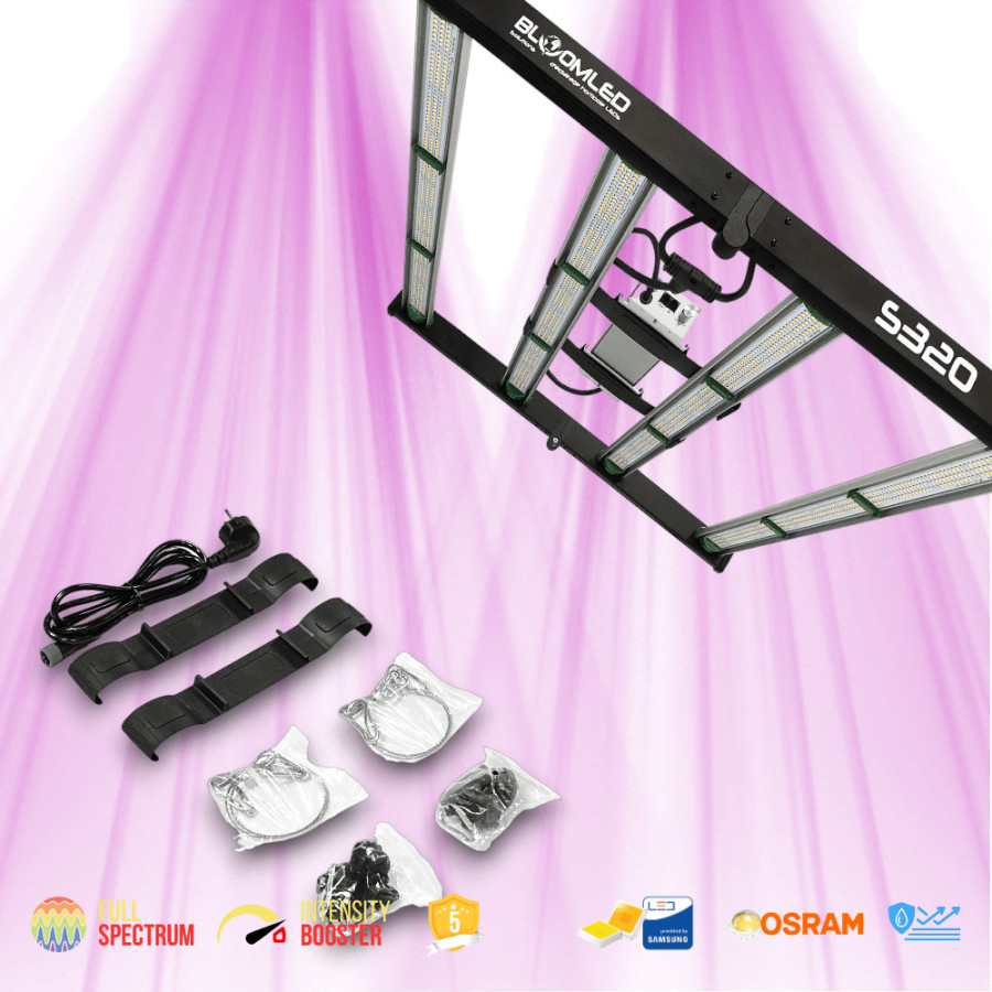 SpectraWILD S320 - Barres horticoles LEDs compatible domotique - LEDs Samsung - 320W