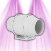 TT 125 mm Rohrventilator - 2 Geschwindigkeiten 220/280m³/h