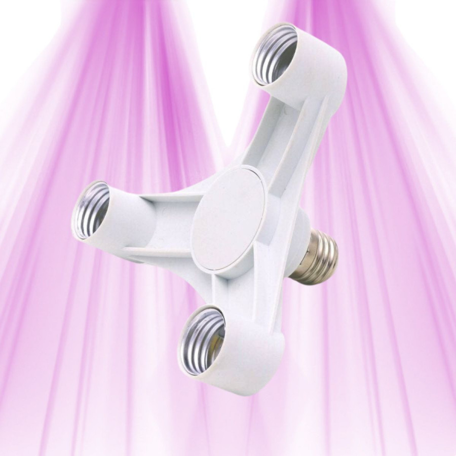 Support pour trois ou six ampoules horticoles LED SpectraBULB - E27 - 1