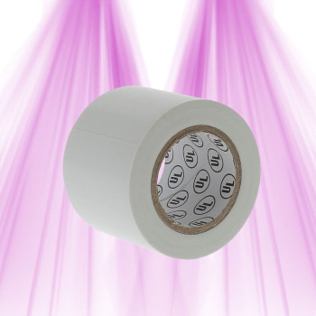 PVC-L&uuml;ftungskleber, wei&szlig;, 50 mm x 10 m &ndash; UV-, hitze- und l&ouml;sungsmittelbest&auml;ndig