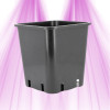 Pot de culture 11L - Carré noir - 25 x 25 x 25,5 cm - 1