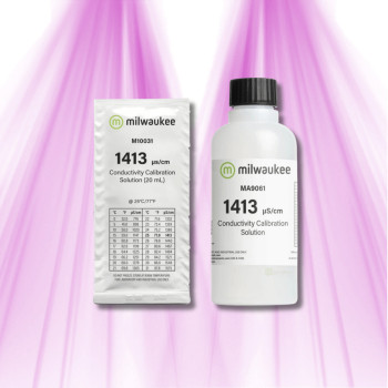 solution d'étalonnage - Milwaukee - EC 1413µS/cm
