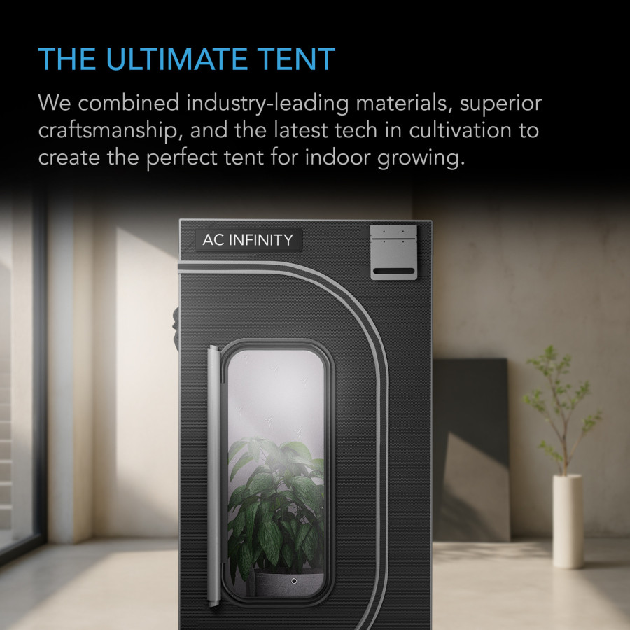 Growzelt 120x120x180cm - CLOUDLAB 844 - AC INFINITY - AC-CBA844 - Mylar 2000D
