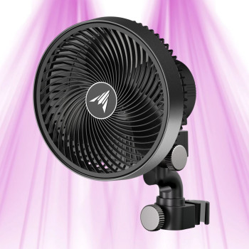 CLOUDRAY S6 LÜFTER, GEN 2 - AC-CCS6 - AC INFINITY - Oszillierender Clip-on-Lüfter, 150 mm, 10 Geschwindigkeiten