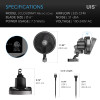 CLOUDRAY A6 FAN - AC INFINITY - Booster-Ventilator, Windsimulator - AC-CCA6 - für Growzelte