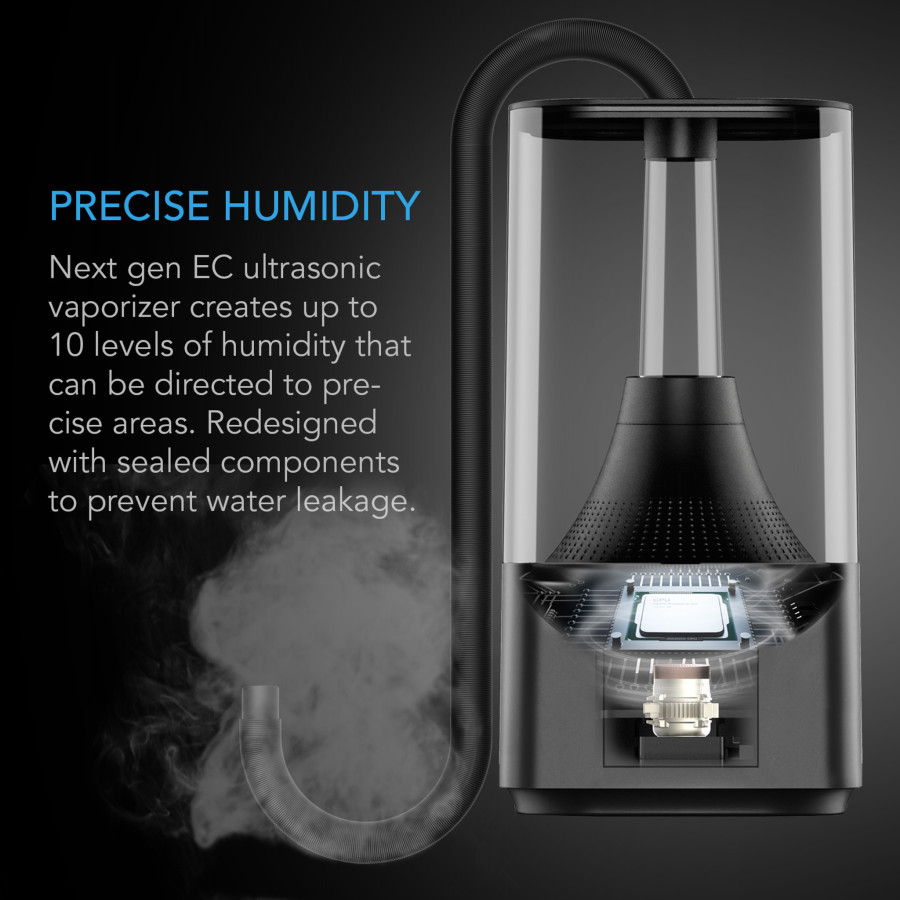AC Infinity Cloudforge T3 – AC-CFT3 – 4,5 l intelligenter Luftbefeuchter mit Sensor