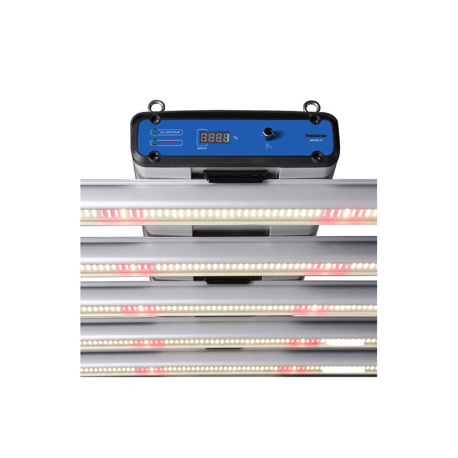 ThinkGrow Model-H Plus 720 W – LED-Pflanzenlampe mit Leisten
