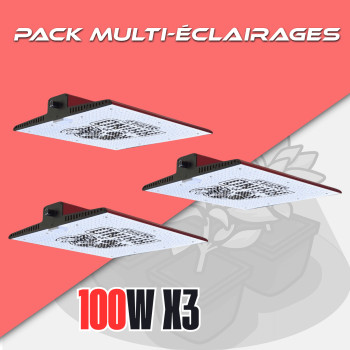 Pack Rhino 130W PRO X3 CannaLED - 1