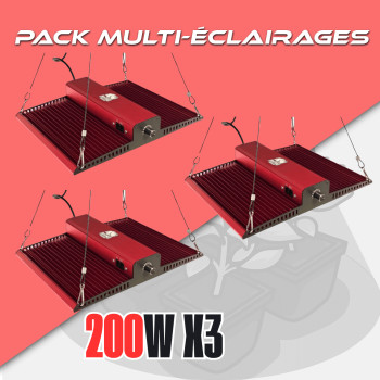 Pack RHINO 260 W PRO X3 CannaLED - 1