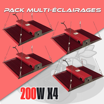 Pack RHINO 260 W PRO X4 CannaLED - 1