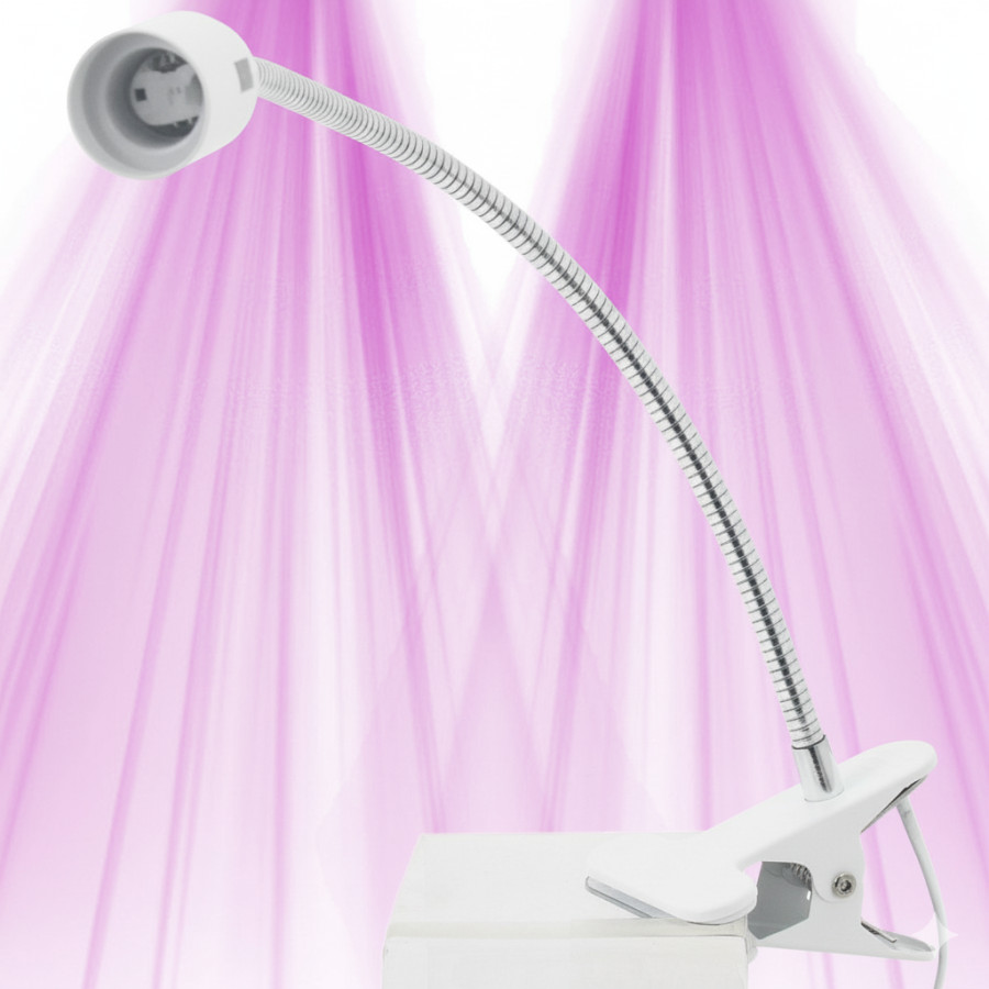 Support flexible de spot LED avec douille E27 à clip simple - 1