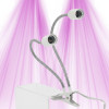 Support flexible de spot LED avec douille E27 à clip double - 1