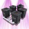 Système Hydroponique RDWC 4 pots 27L – Performance et Simplicité pour la Culture Indoor