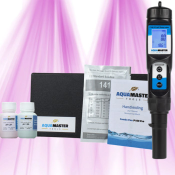Combo Pen P160 Pro - AQUAMASTER - Präzise Messung von pH, Leitfähigkeit (EC), TDS, PPM und Temperatur