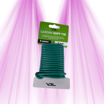 Grünes Bindekabel 5 mm 5 m - Nachhaltige Pflanzenstütze