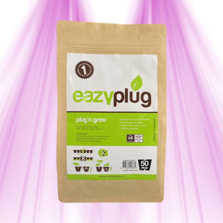 Eazy Plug - Beutel mit 50 Eazy Cubes - Sämlinge und Stecklinge für schnelles Bewurzeln!