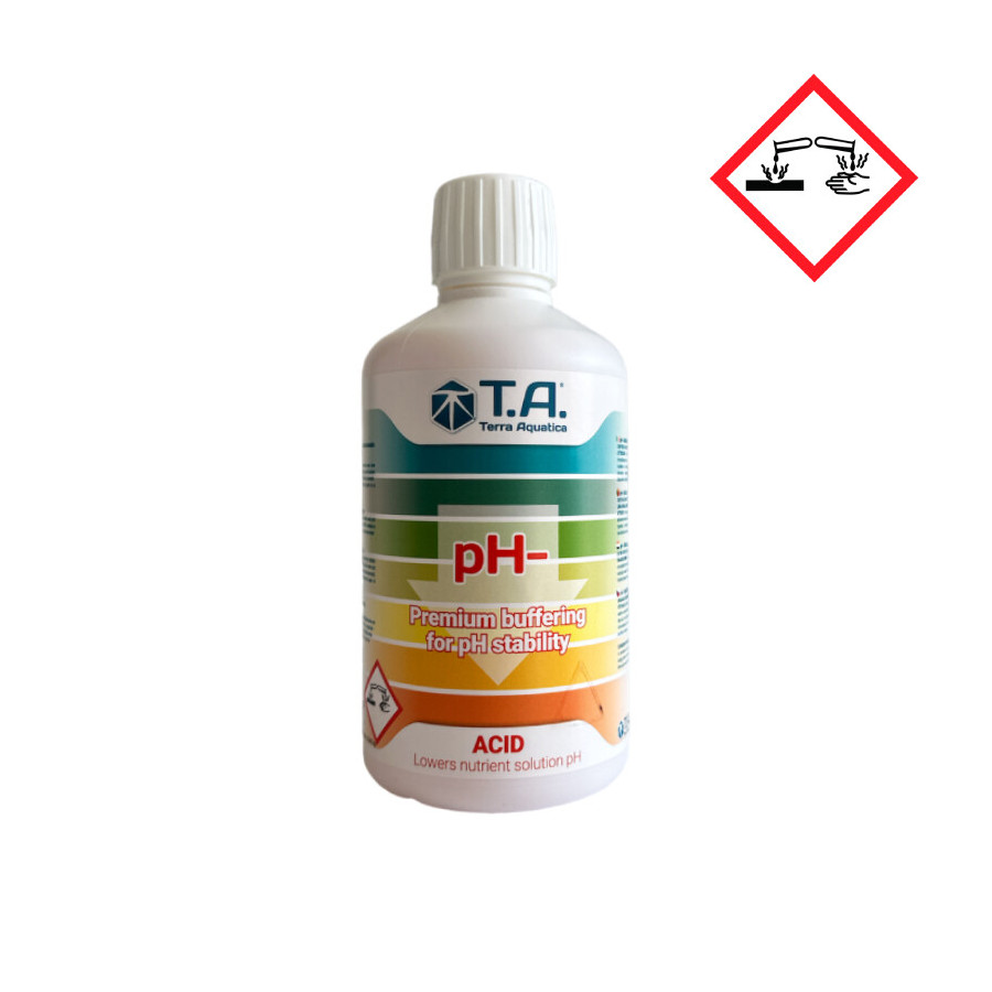 Terra Aquatica pH-Senker 500 ml/1 l – Optimiert die Nährstoffaufnahme