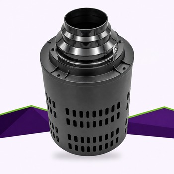 Kit AllInOne CYCLONE – Extracteur d’air EC + Filtre à charbon intégré – 550 m³/h – 24 W