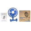 Clivex 23cm 20W Oszillierender Clip-Ventilator