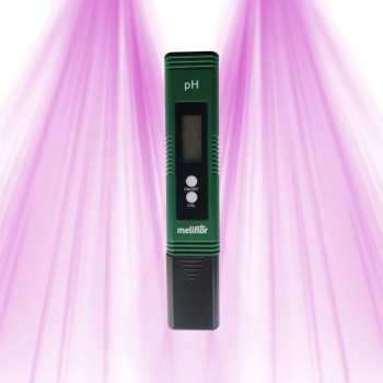 pH-Tester für Erde und Wasser - 16 cm Sonde für doppelten Einsatz - Meliflor