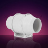 TT 125 mm Rohrventilator - 2 Geschwindigkeiten 220/280m³/h