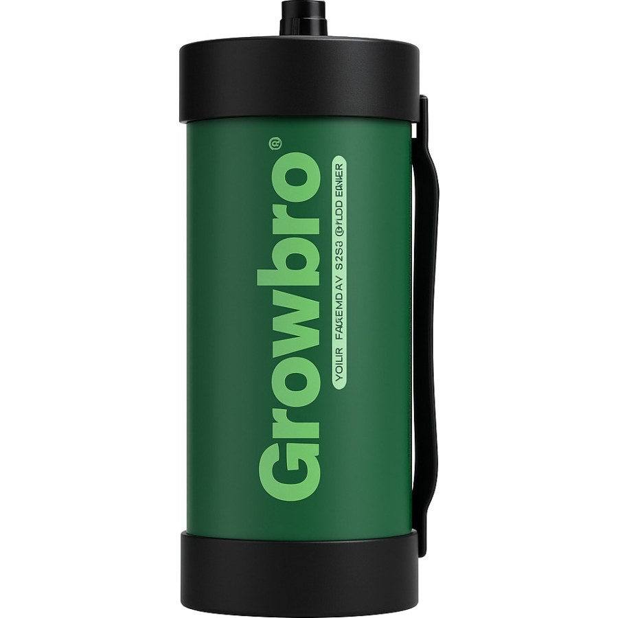 CO2-Flasche Growbro 1,8 kg – CO2-Anreicherung für Indoor-Kulturen unter LED