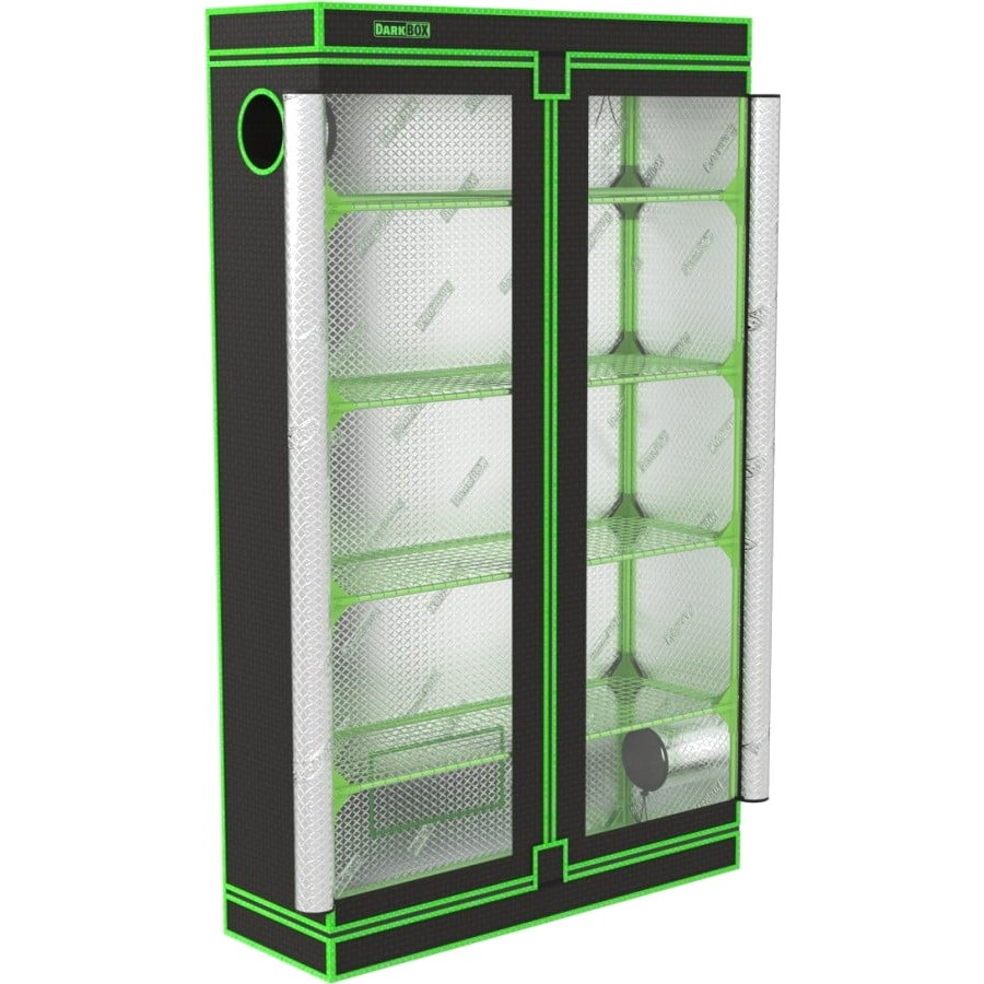 Dark Box Invernadero Propagator – Anzuchtzelt für Indoor Kulturen mit Hochisolierung
