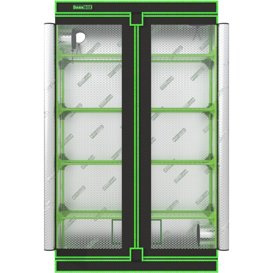 Dark Box Invernadero Propagator – Anzuchtzelt für Indoor Kulturen mit Hochisolierung