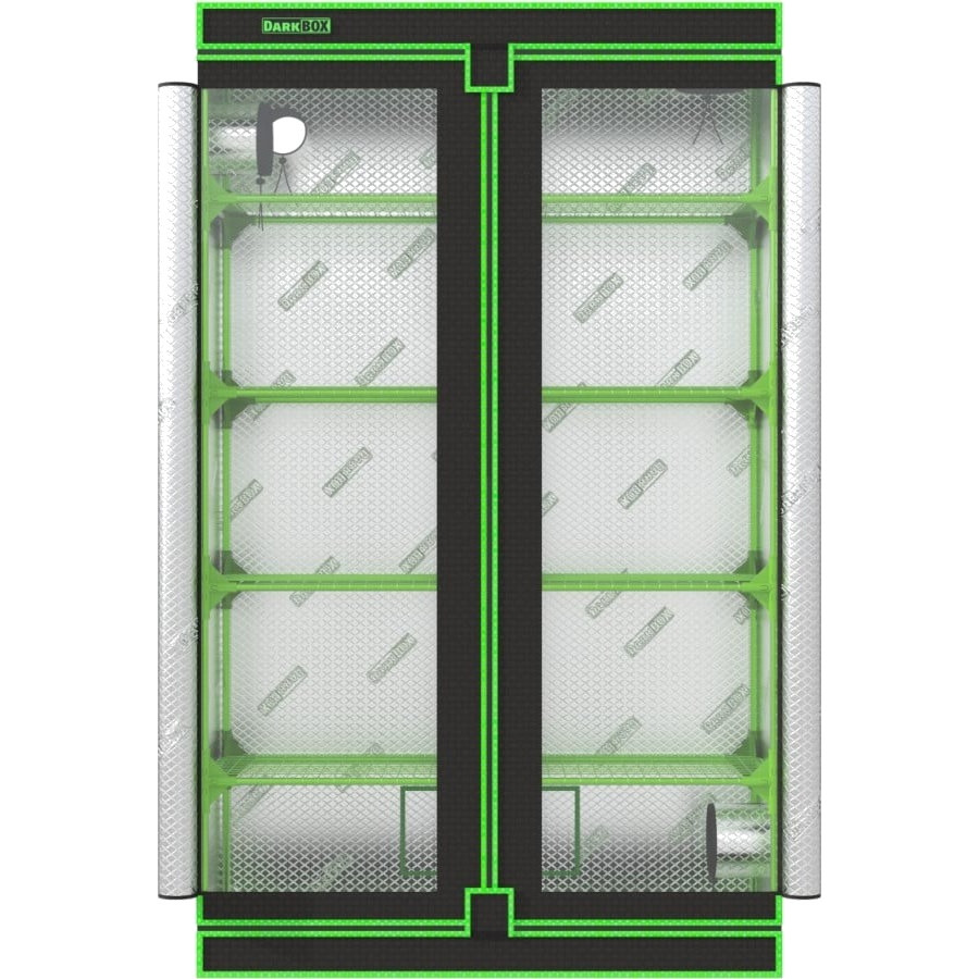 Dark Box Invernadero Propagator – Anzuchtzelt für Indoor Kulturen mit Hochisolierung