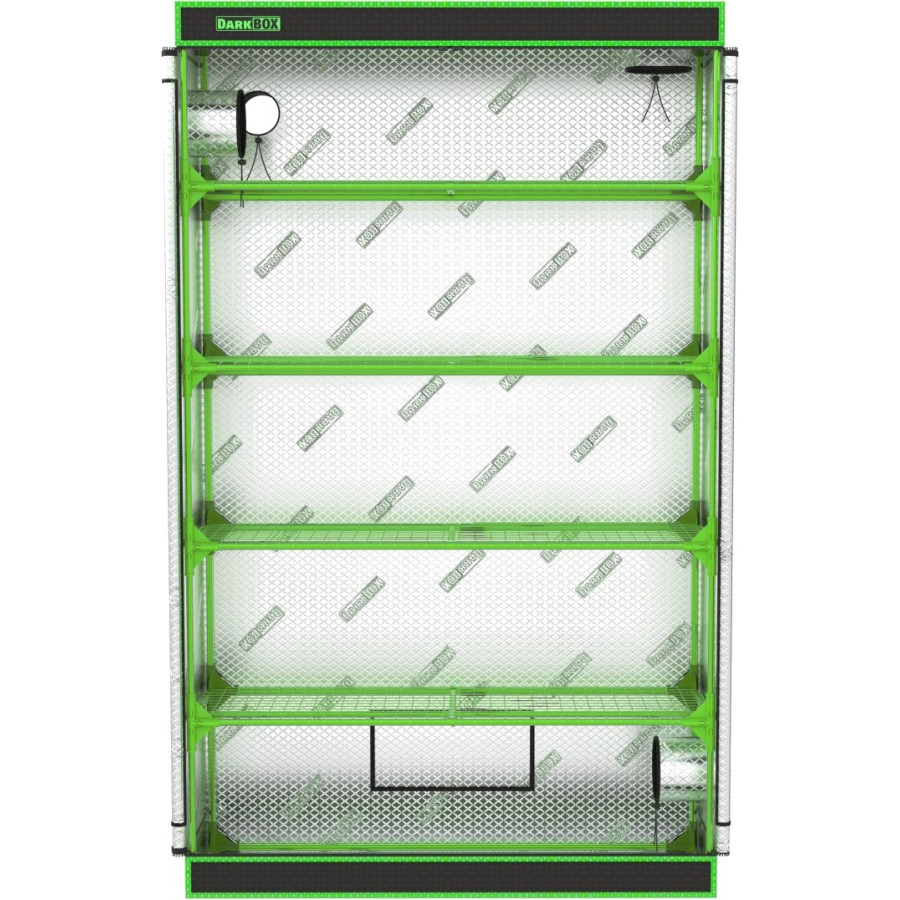 Dark Box Invernadero Propagator – Anzuchtzelt für Indoor Kulturen mit Hochisolierung