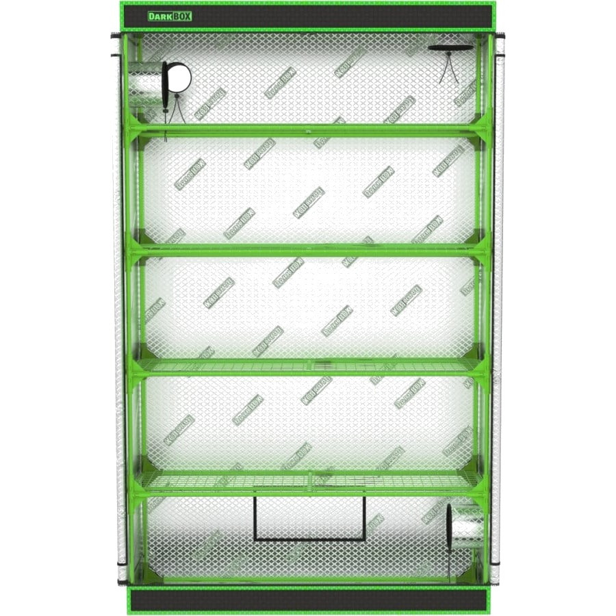 Dark Box Invernadero Propagator – Anzuchtzelt für Indoor Kulturen mit Hochisolierung