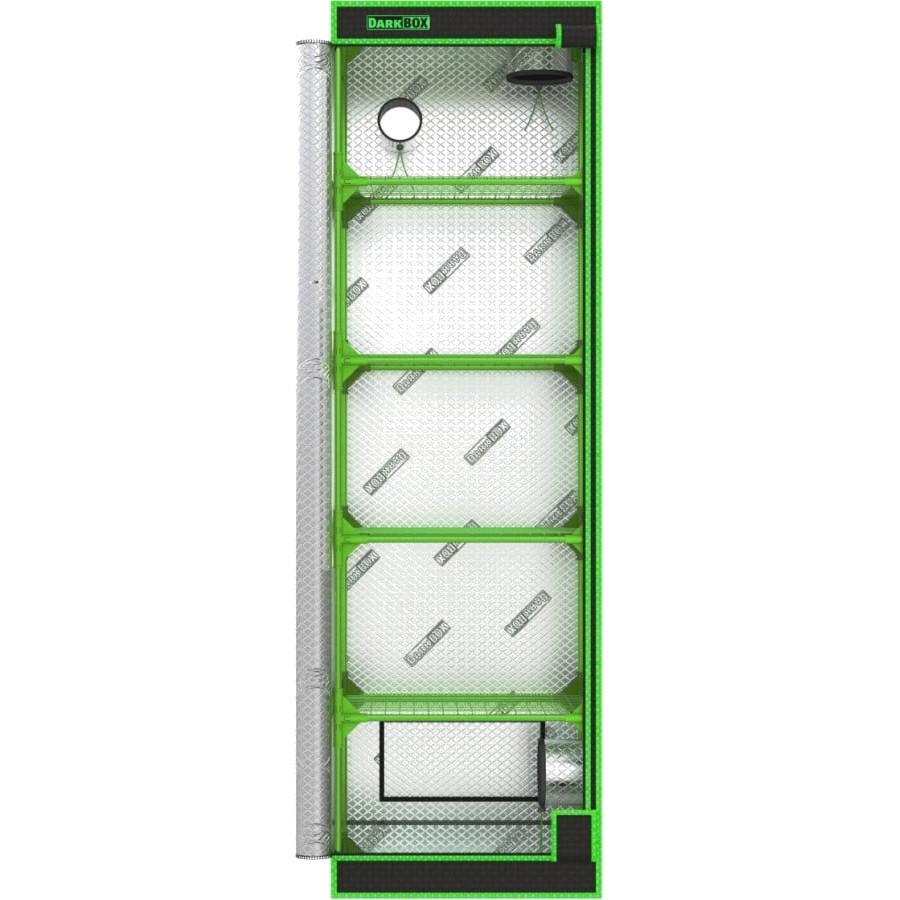Dark Box Invernadero Propagator – Anzuchtzelt für Indoor Kulturen mit Hochisolierung